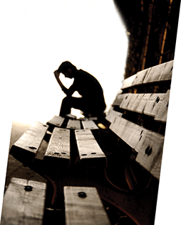 Picture of patient who is depressed